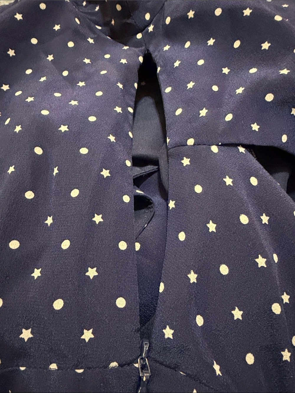 MADEWELL 1937 navy blue and stars dress - Picture 6 of 7